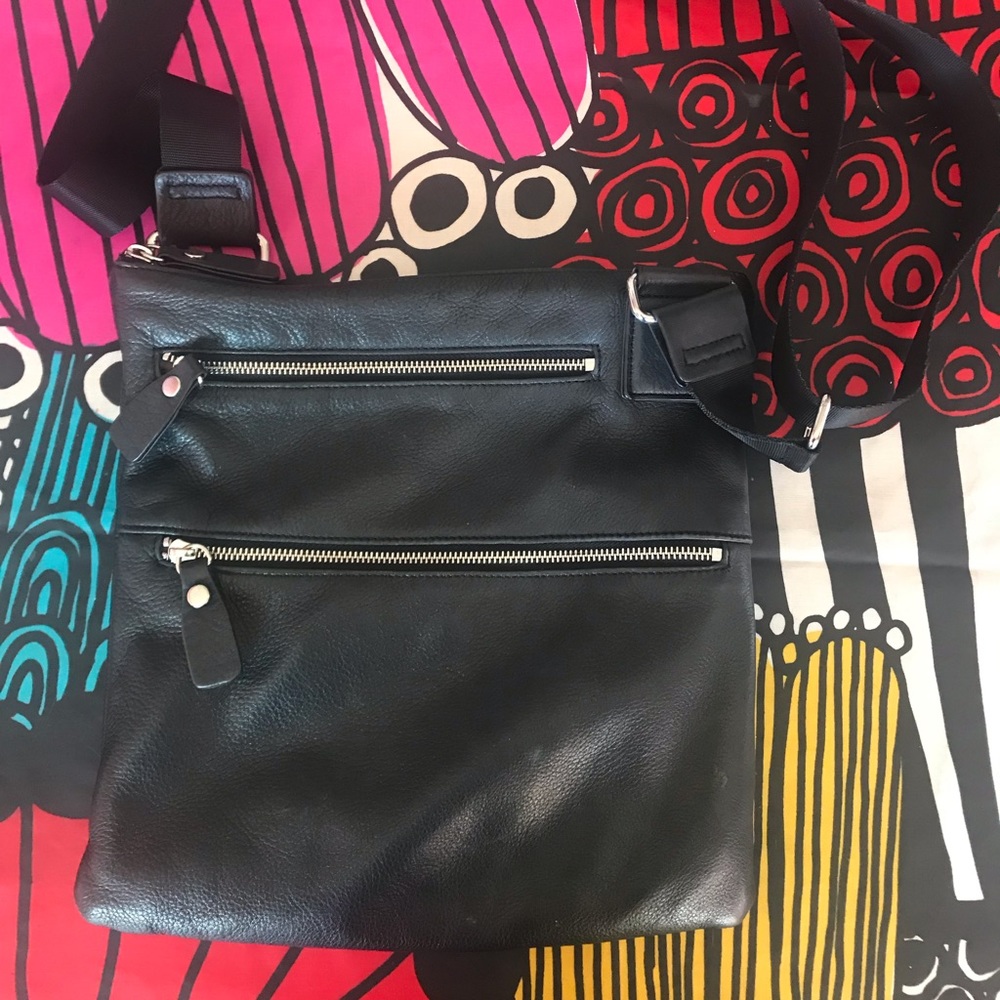 Leather Crossbody Large Purse